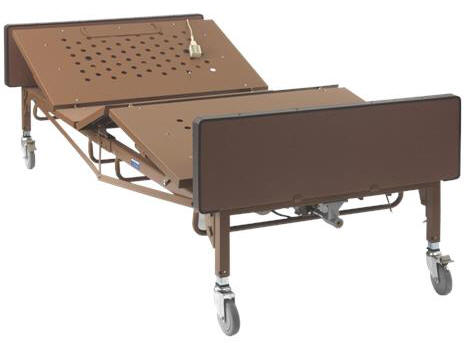 Bariatric full size regular double 48" wide hospital electric bed